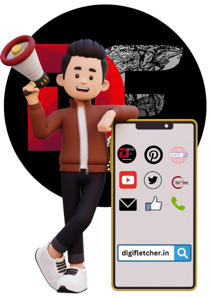 Best Digital Marketing Agency in Hisar Digi Fletcher or Digifletcher. We are the Best Digital Marketing Agency in Hisar, Haryana With Proven Track Records and 4.8-star ratings from Our Clients. Our Promise to Clients is Reliability and Trustability. From Brand awareness to leads to customer acquisition and retention, our digital marketing agency does it all for your company. Our primary objective is to satisfy our clients with appropriate results. That's why our clients say. Digi Fletcher or Digifletcher is the best digital marketing agency in Hisar, Haryana and also the best SEO expert in Hisar with the No. 1 digital marketing Institute in Hisar. Our Services are as follows:- 1- SEO 2- Web Design 3- App development 4- SMO 5- Graphic and video editing 6- Consultant services 7- Job and Career planner 8-Advertisement 9-Brand Building 10- FB/ads Skill Se Jeeto